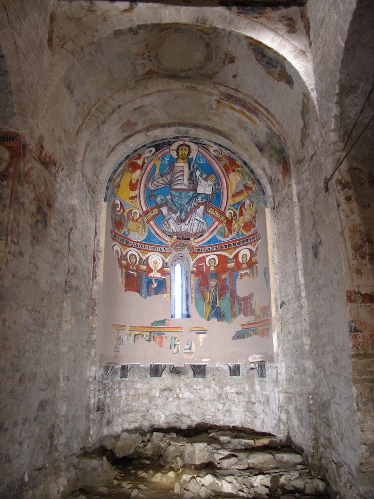The apse in 2012