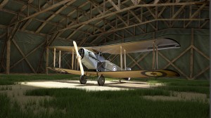 03-Explore aircraft in hangar view