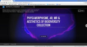 Physimorphisme, AR, MR & Aesthetics of Biodiversity Collection